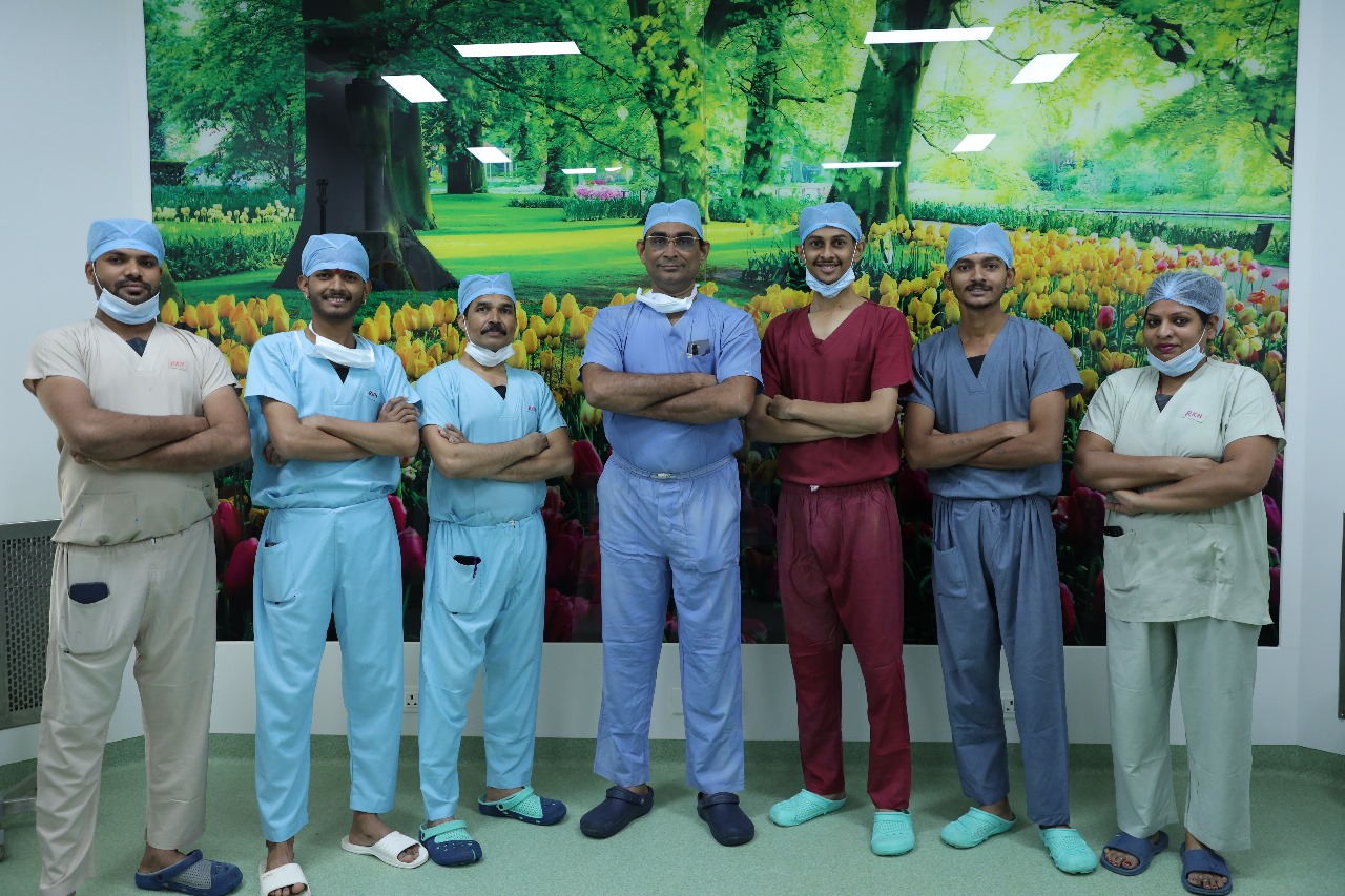 RK Hospital Team - Best orthopedic hospital in Indore with Dr Girish Gupta