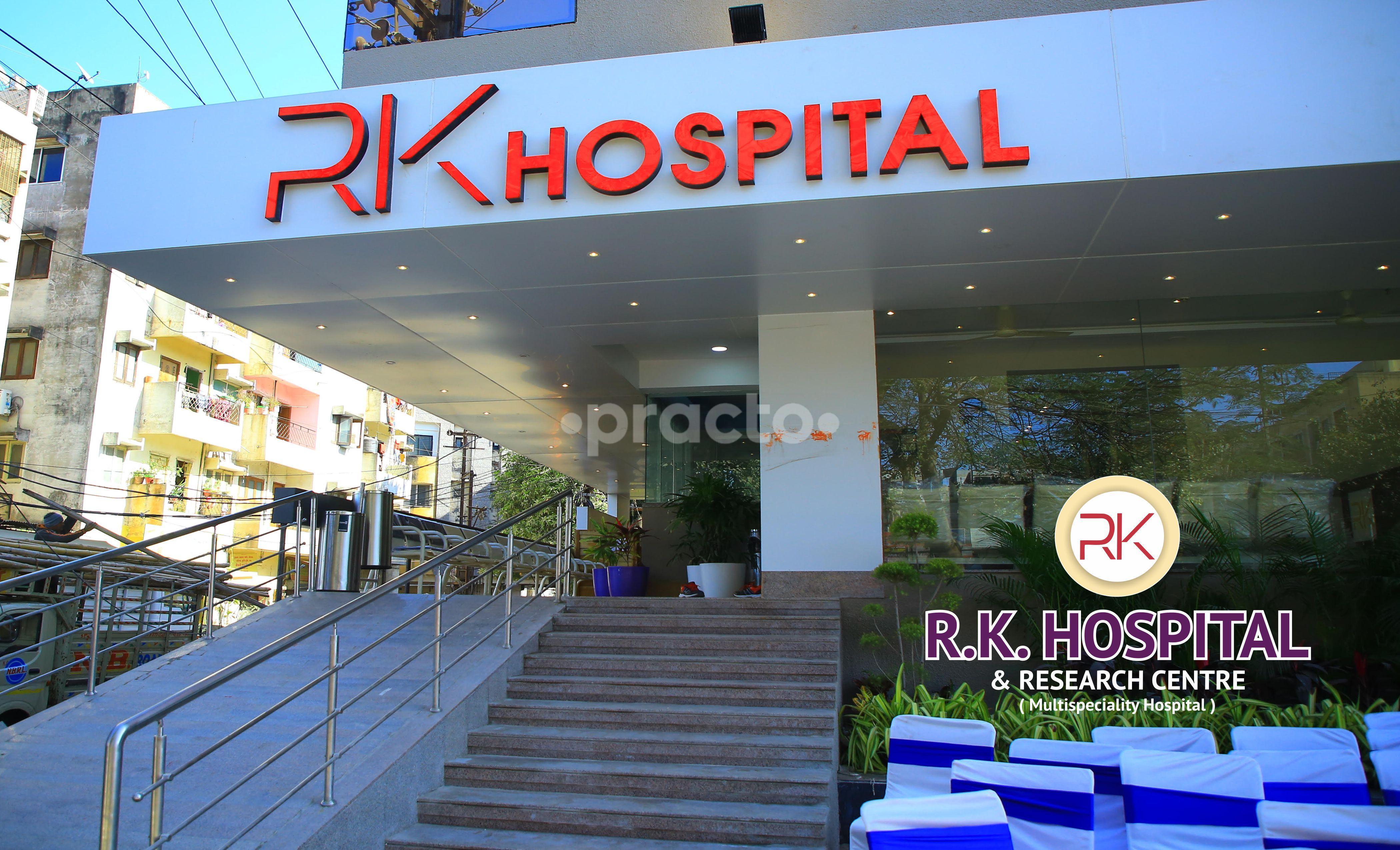 RK Hospital building exterior - best orthopedic hospital in Indore
